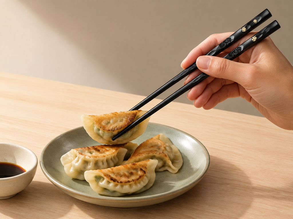lacquer-chopstick-set::in-use::final